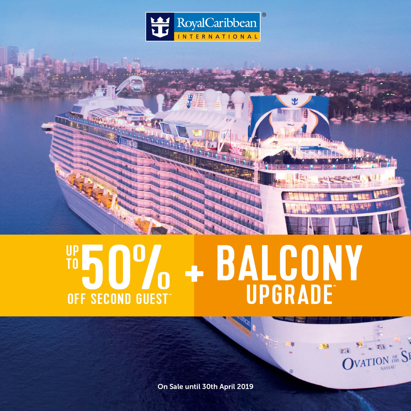 royal caribbean cruise agent discount