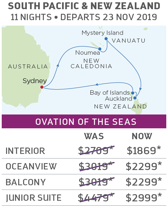 SOUTH PACIFIC & NEW ZEALAND