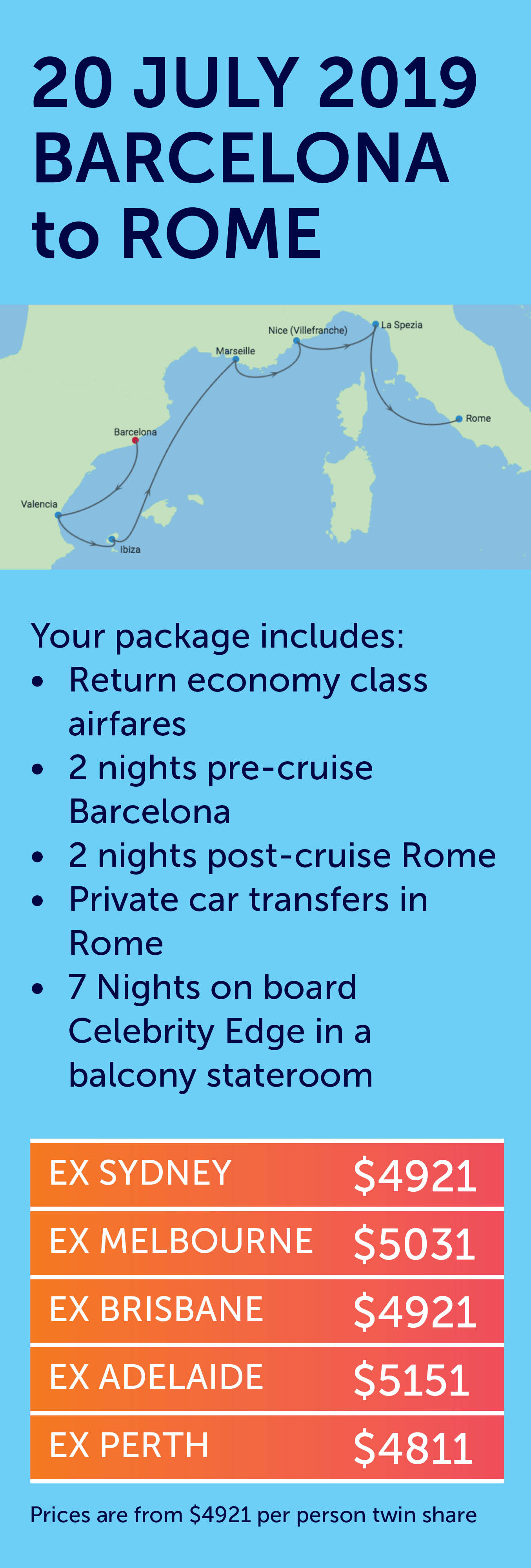 CRUISE PACKAGE