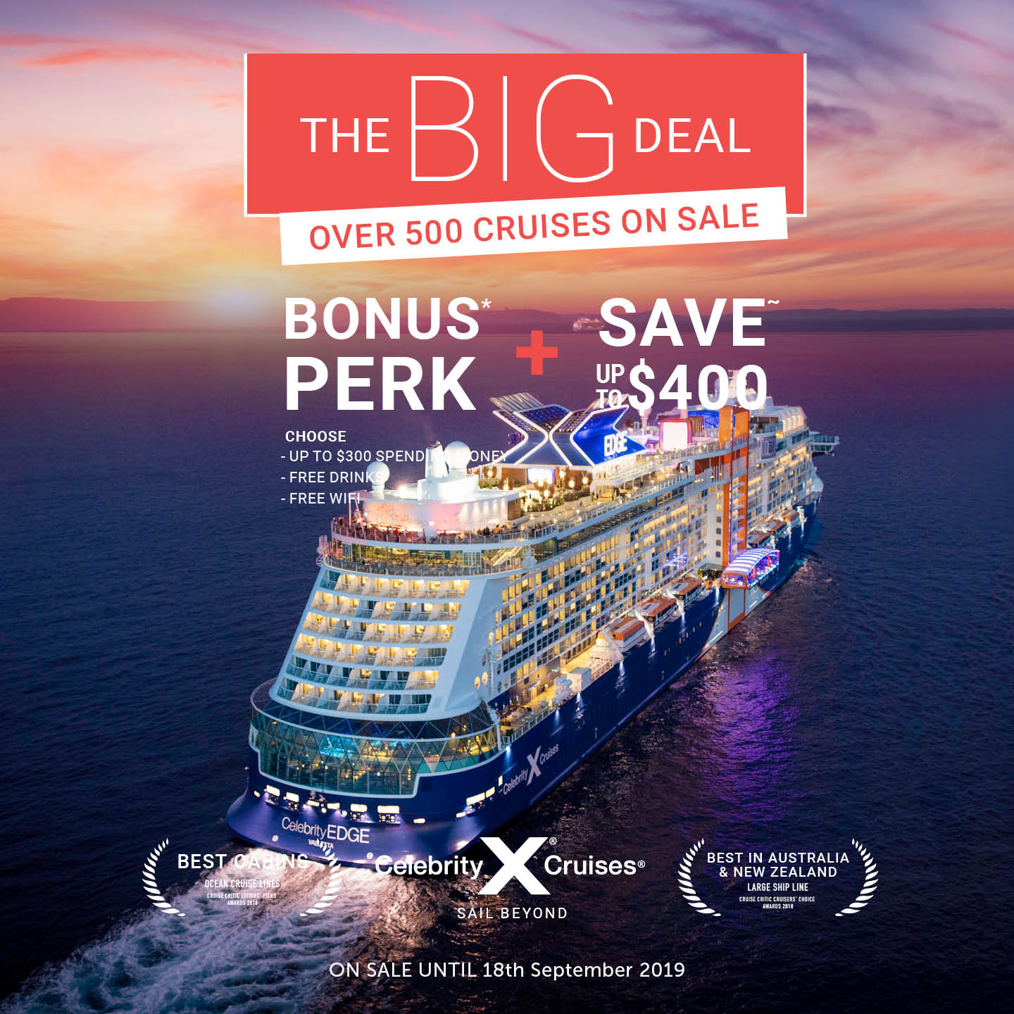 Last Minute Cruises on Celebrity Solstice Australia Cruise Offers