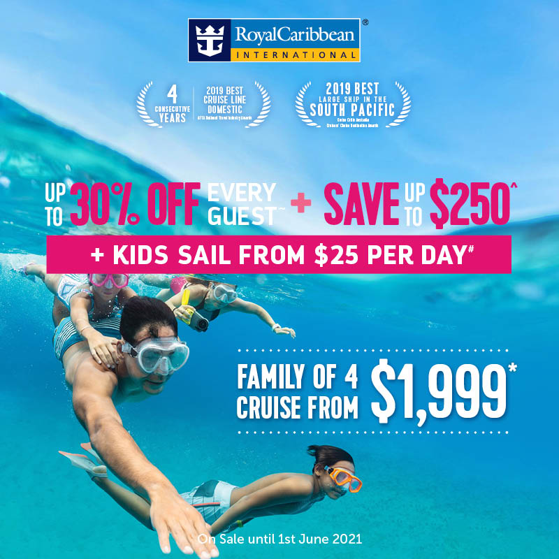 Caribbean cruise from Australia